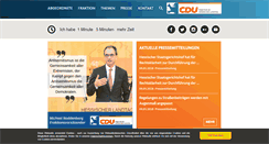 Desktop Screenshot of cdu-fraktion-hessen.de